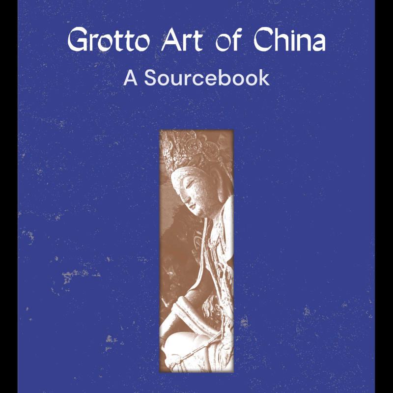 Book cover showing title and image of a Buddha sculpture